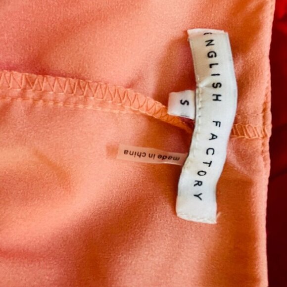 English Factory Tiered Ruffled Sienna Maxi Dress Size Small - Picture 9 of 10